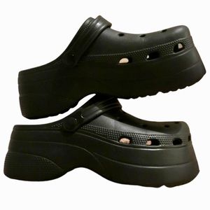 Rubber Platform Vented Clogs